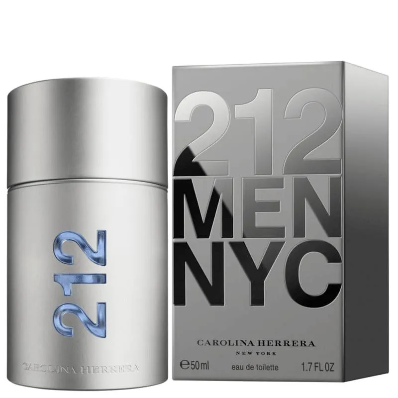 PERFUME CAROLINA HERRERA 212 NYC MEN EAU DE TOILETTE 50ML