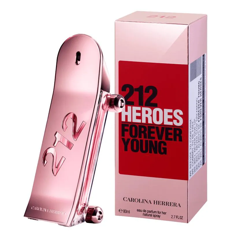 PERFUME CAROLINA HERRERA 212 HEROES FOR HER EAU DE PARFUM 80ML