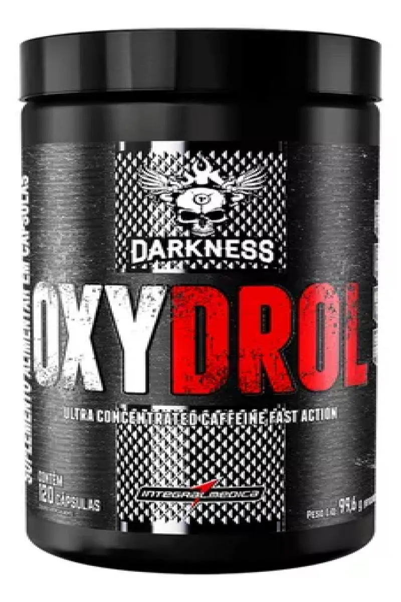 Oxydrol 120 Caps Darkness - Integralmedica