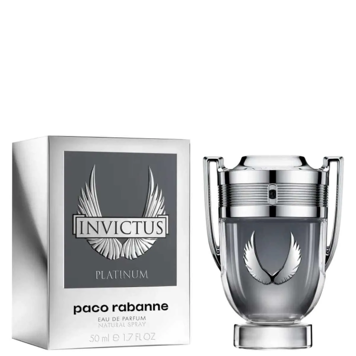 Invictus Platinum Paco Rabanne Eau de Parfum Perfume Masculino 50ml