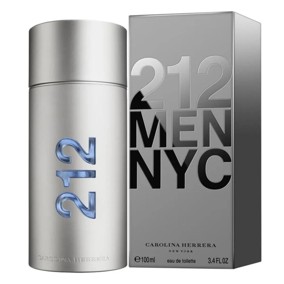 212 Men Carolina Herrera Eau de Toilette - Perfume Masculino 100ml