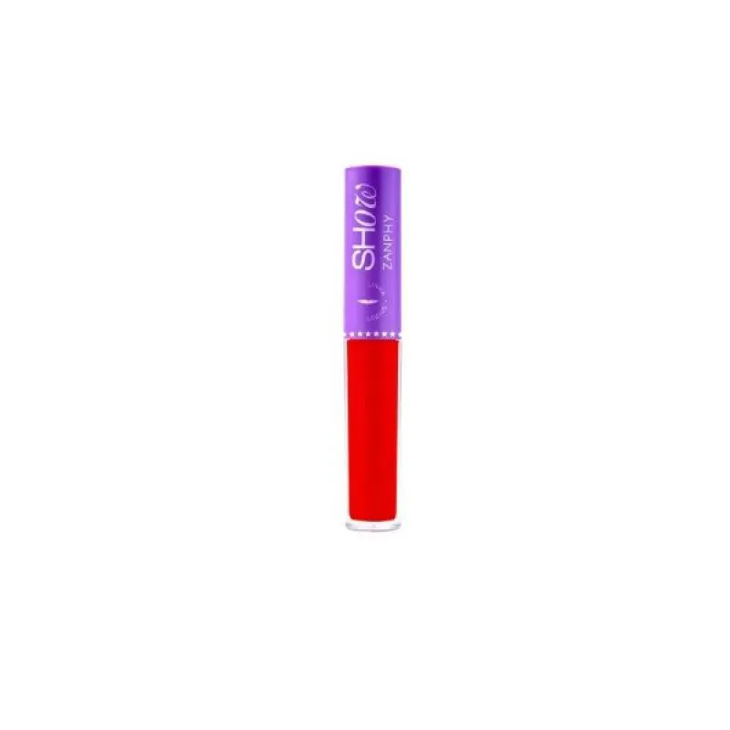 Batom Liquido Linha Show Cor 02 Beijo Quente - ZANPHY