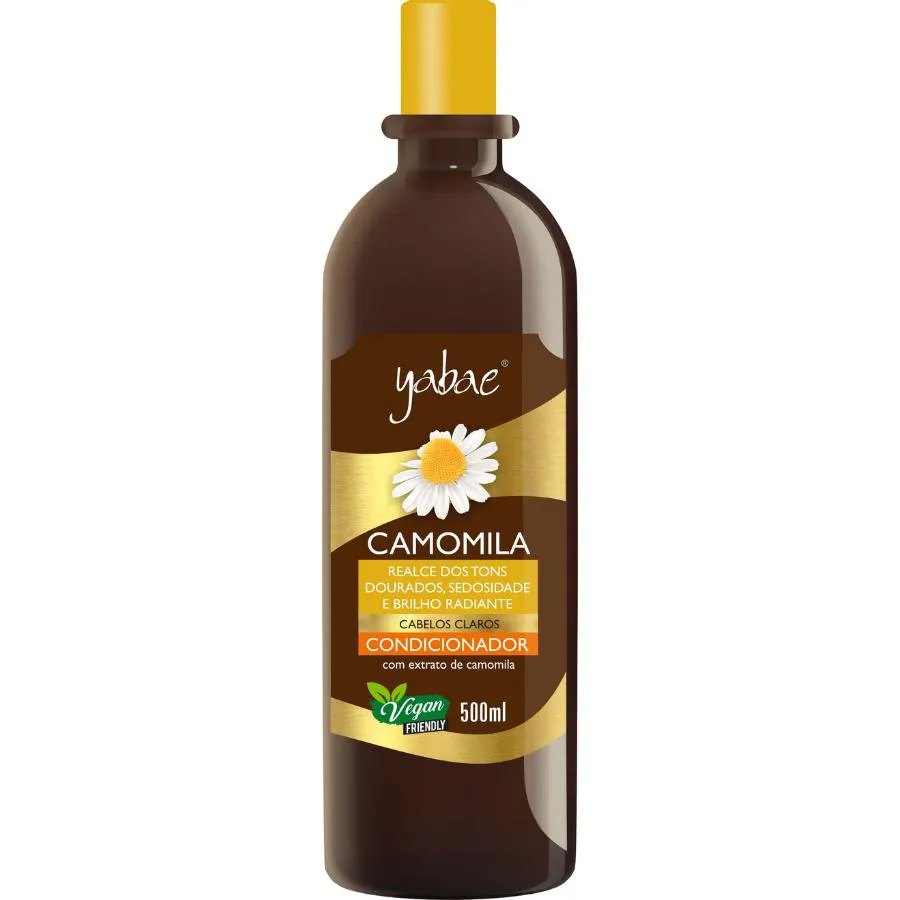 Condicionador Camomila - Vegano - Yabae - Realce dos Tons Dourados 500ml