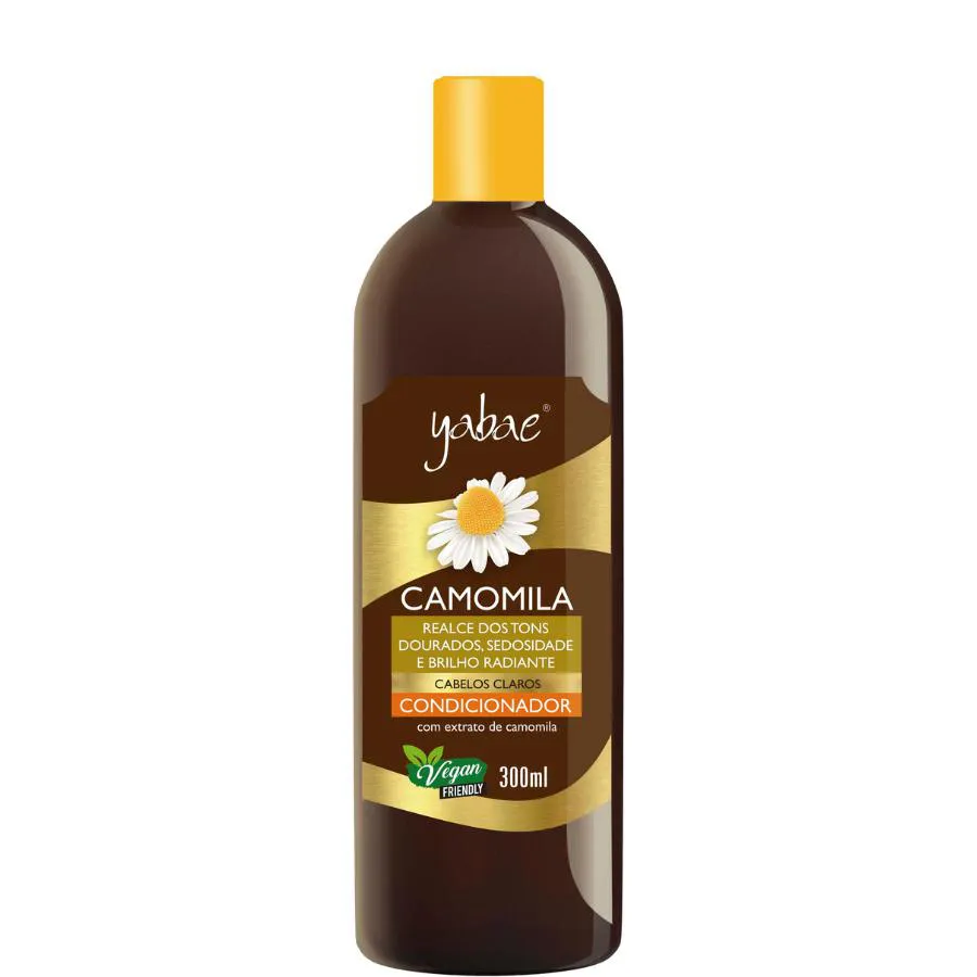 Condicionador Camomila - Vegano - Yabae - Realce dos Tons Dourados 300ml
