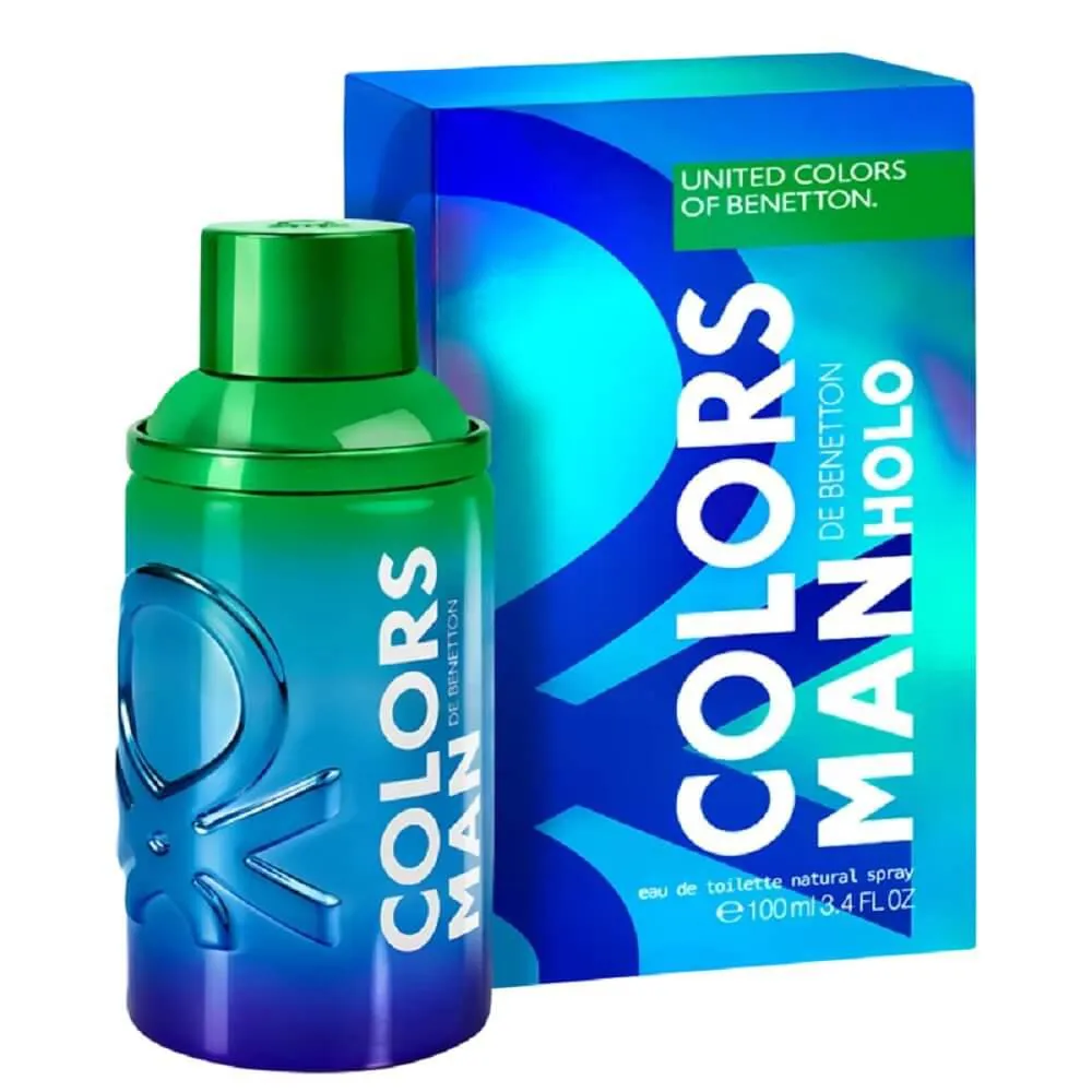 Colors de Benetton Man Holo BENETTON Eau de Toilette Perfume Masculino 100ml