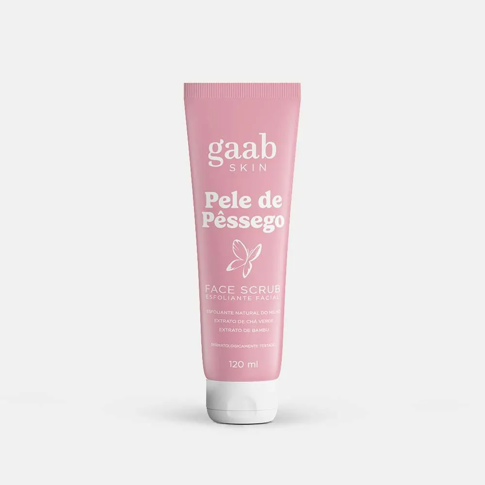 ESFOLIANTE FACIAL GAAB SKIN PELE DE PÊSSEGO 120 ML - 01 UNIDADE