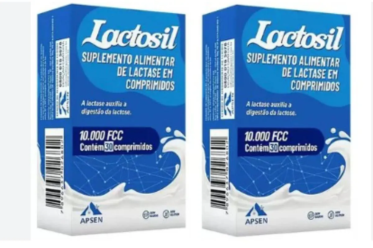 LACTOSIL 10.000 FCC KIT C/2 CAIXAS C/30 COMPRIMIDOS CADA