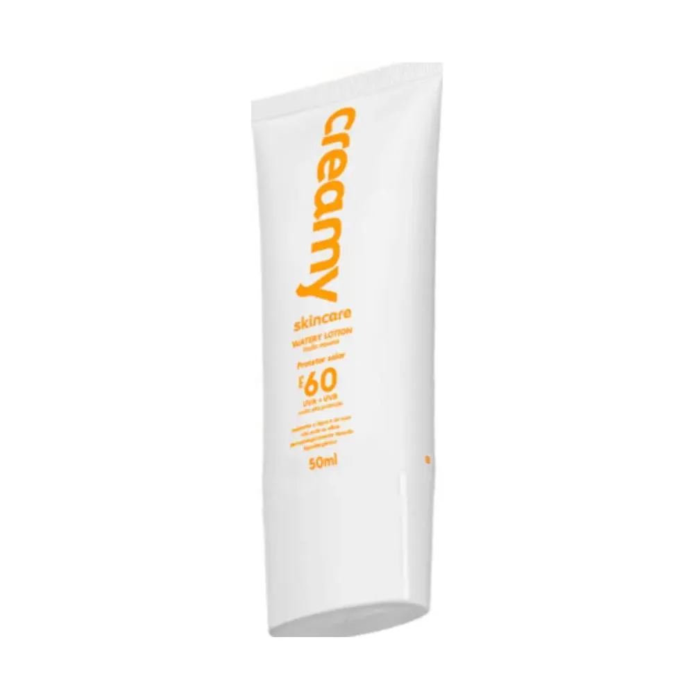 Creamy Watery Lotion FPS 60 - Protetor Solar Facial 50ml