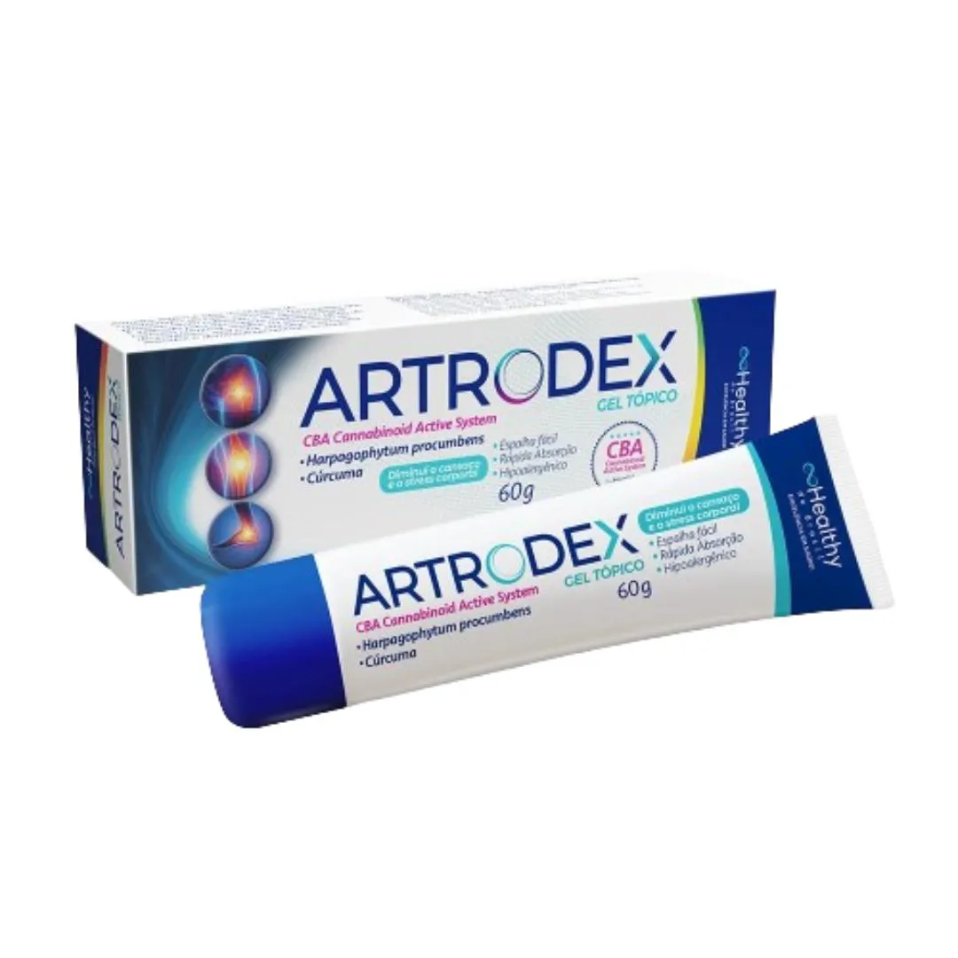 Artrodex - Gel Tópico 60 gr - CBA - Cannabinoid Active System + Cúrcuma