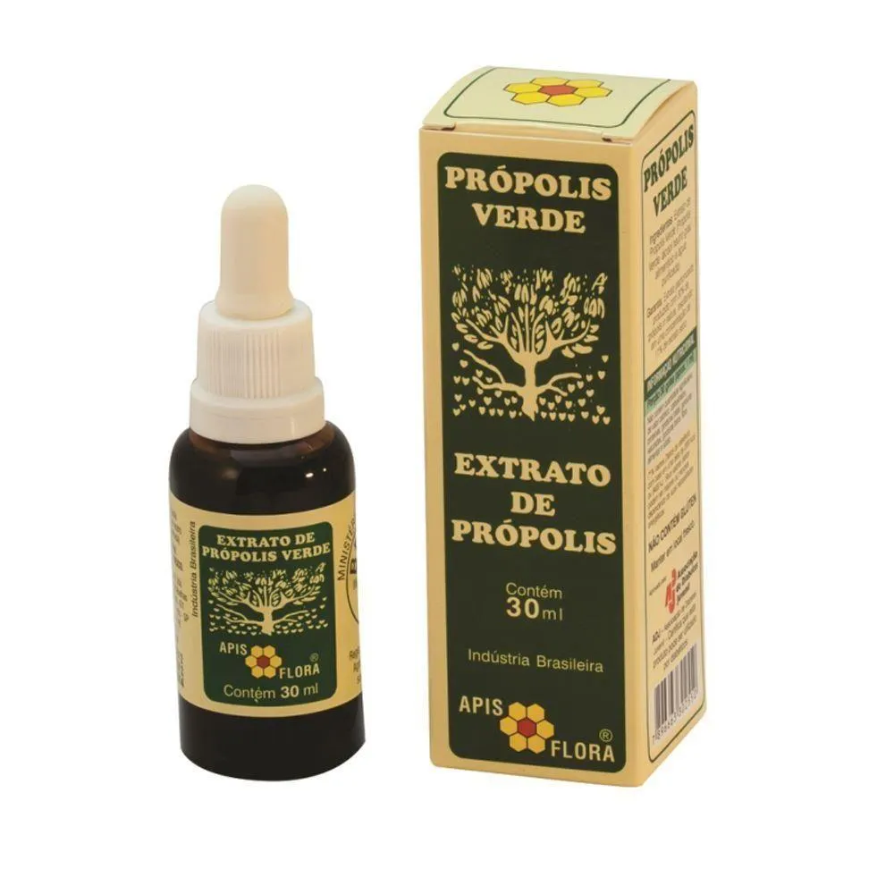 Extrato De Própolis Verde 30Ml
