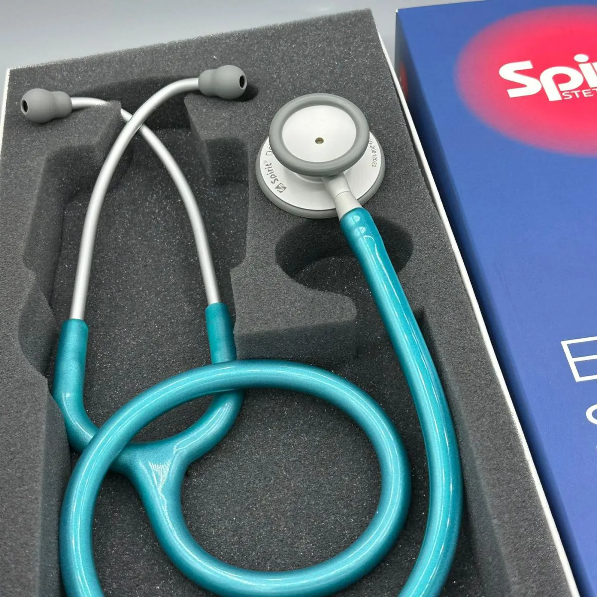 Estetoscópio Spirit MD Pro-Lite Adulto Verde Perolizado