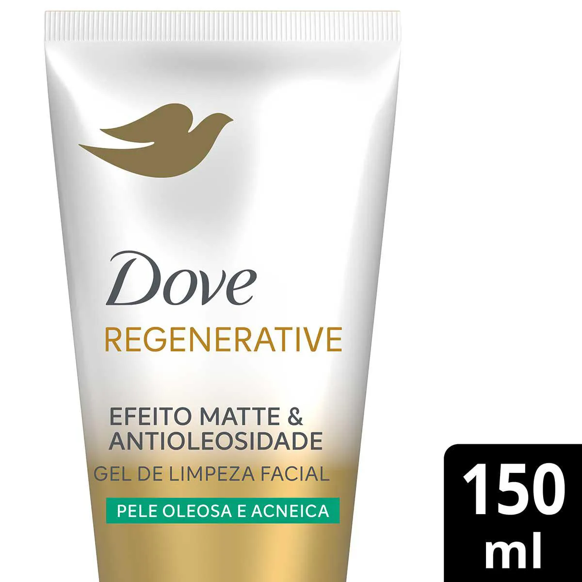 Gel de Limpeza Facial Dove Regenerative Efeito Matte & Antioleosidade 150ml