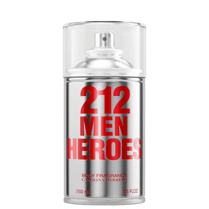 DESODORANTE CAROLINA HERRERA 212 HEROES FOR MAN 250ML