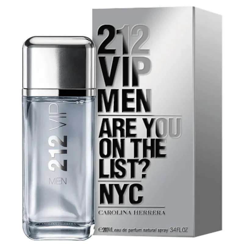 PERFUME CAROLINA HERRERA 212 VIP MEN EAU DE TOILETTE 200ML