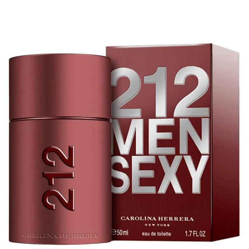PERFUME CAROLINA HERRERA 212 SEXY MEN EAU DE TOILETTE 50ML