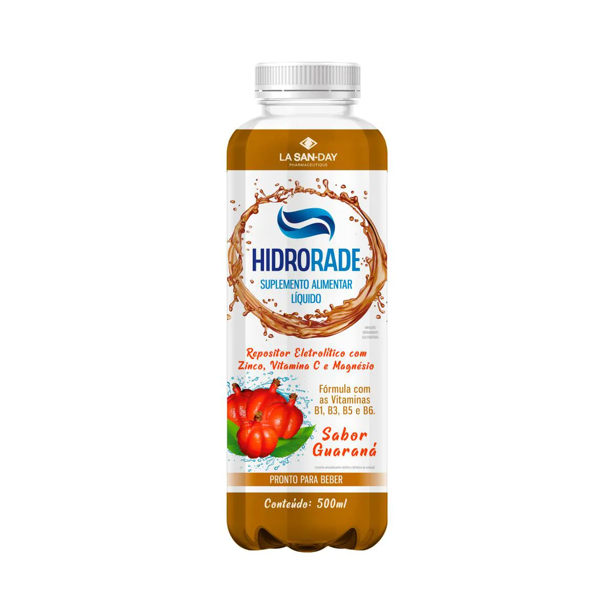 Isotônico Hidrorade Sabor Guaraná - 500ml - La San Day
