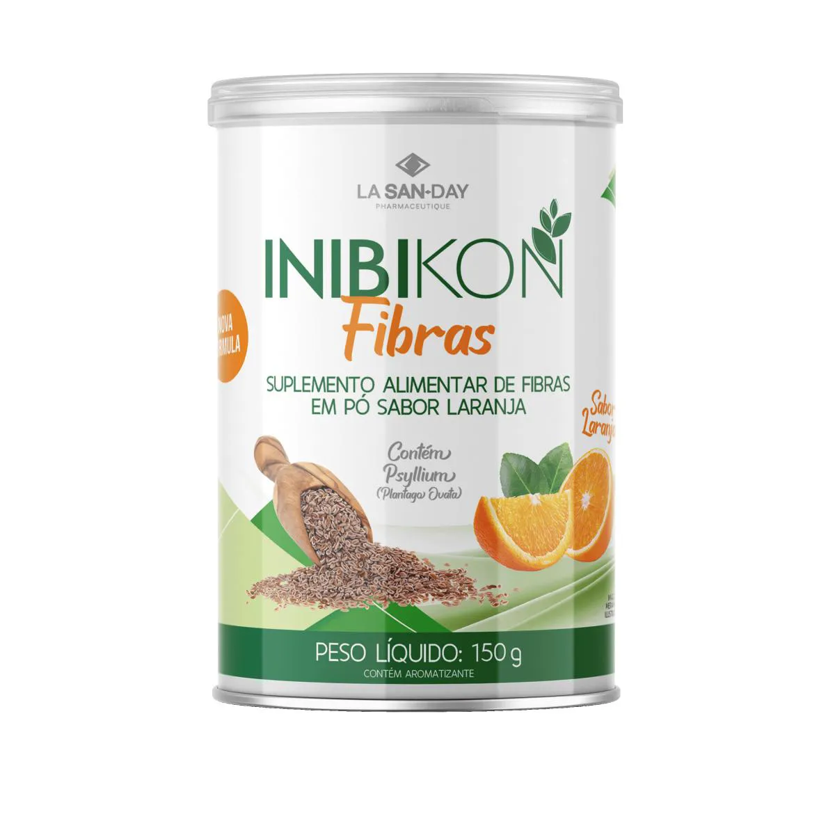 Suplemento Alimehtar Inibikon Fibras - 150g - La San Day