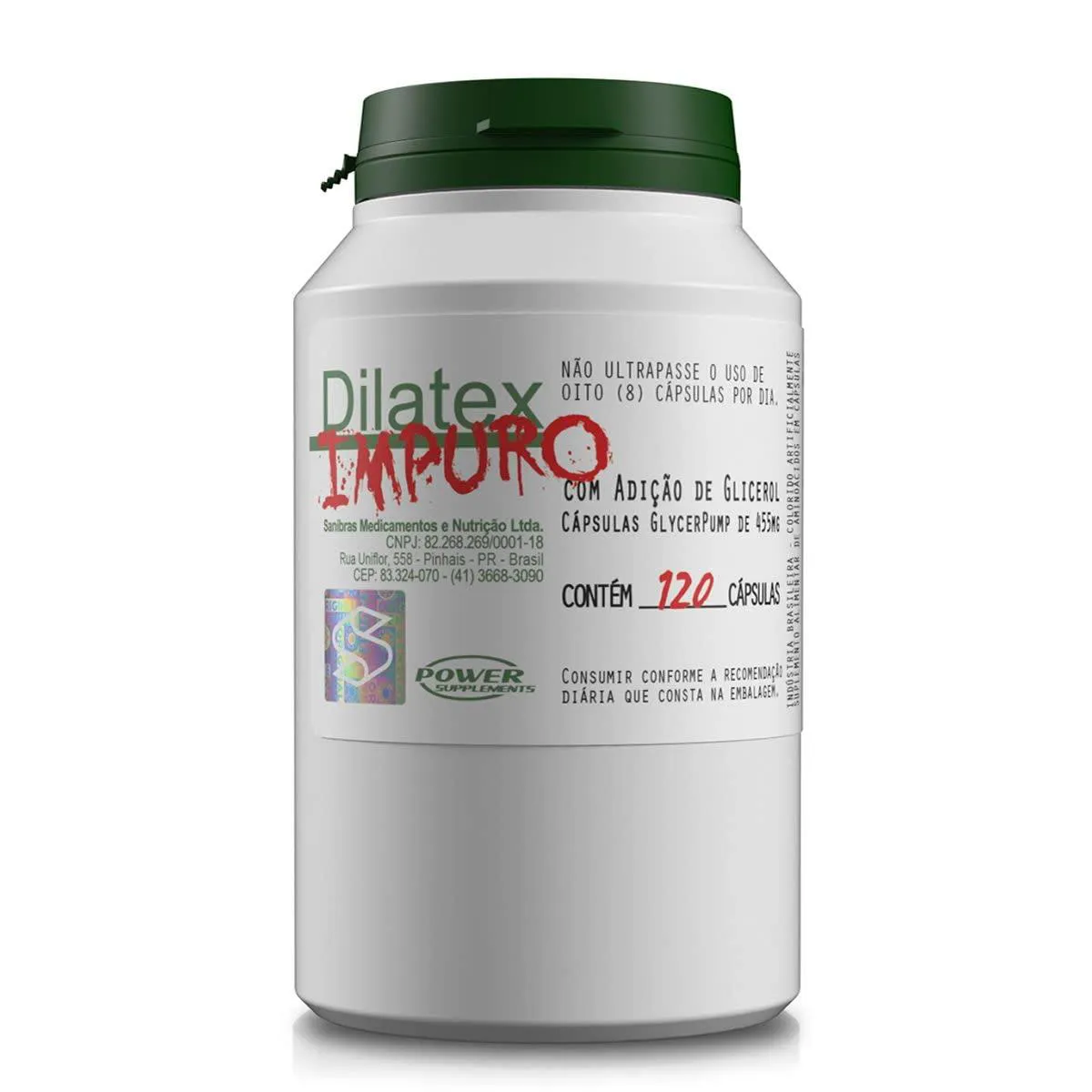 Dilatex Impuro Suplento -120 Cápsulas