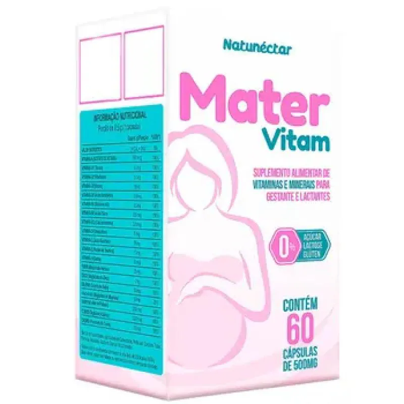 Mater Vitam 500mg - 60 Comprimidos