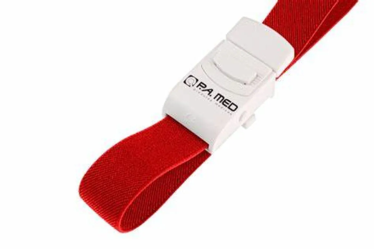 GARROTE DE PRESILHA COR VERMELHO P.A MED