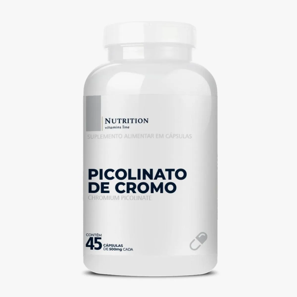 Picolinato de Cromo 45 cápsulas Nutrition Labs