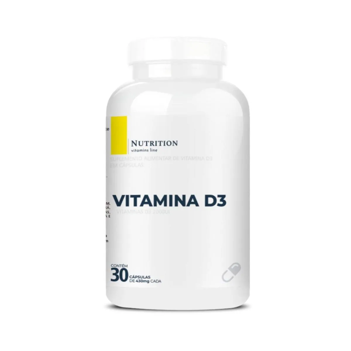 Vitamina D3 30 cápsulas Nutrition Labs