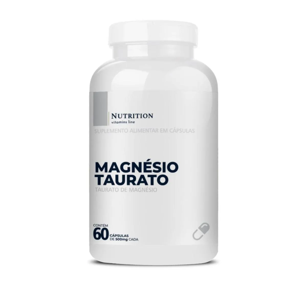 Magnésio Taurato 60 cápsulas Nutrition Labs