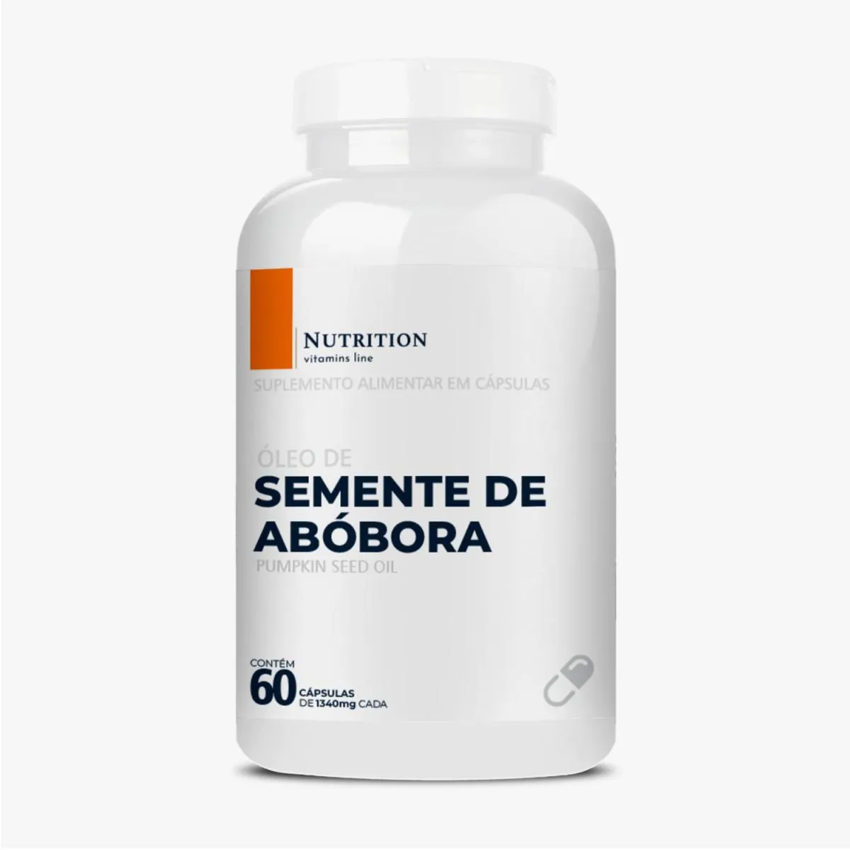 Óleo Semente de Abóbora 60 cápsulas Nutrition Labs