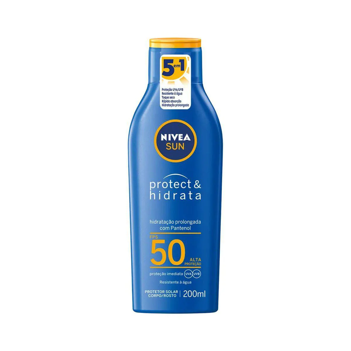 Protetor Solar Corporal Hidratação FPS 50 Nivea Sun 200ml