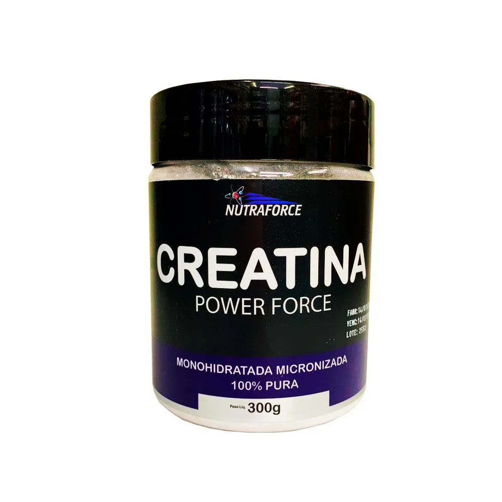 Creatina Pura Monohidratada 300g Nutraforce