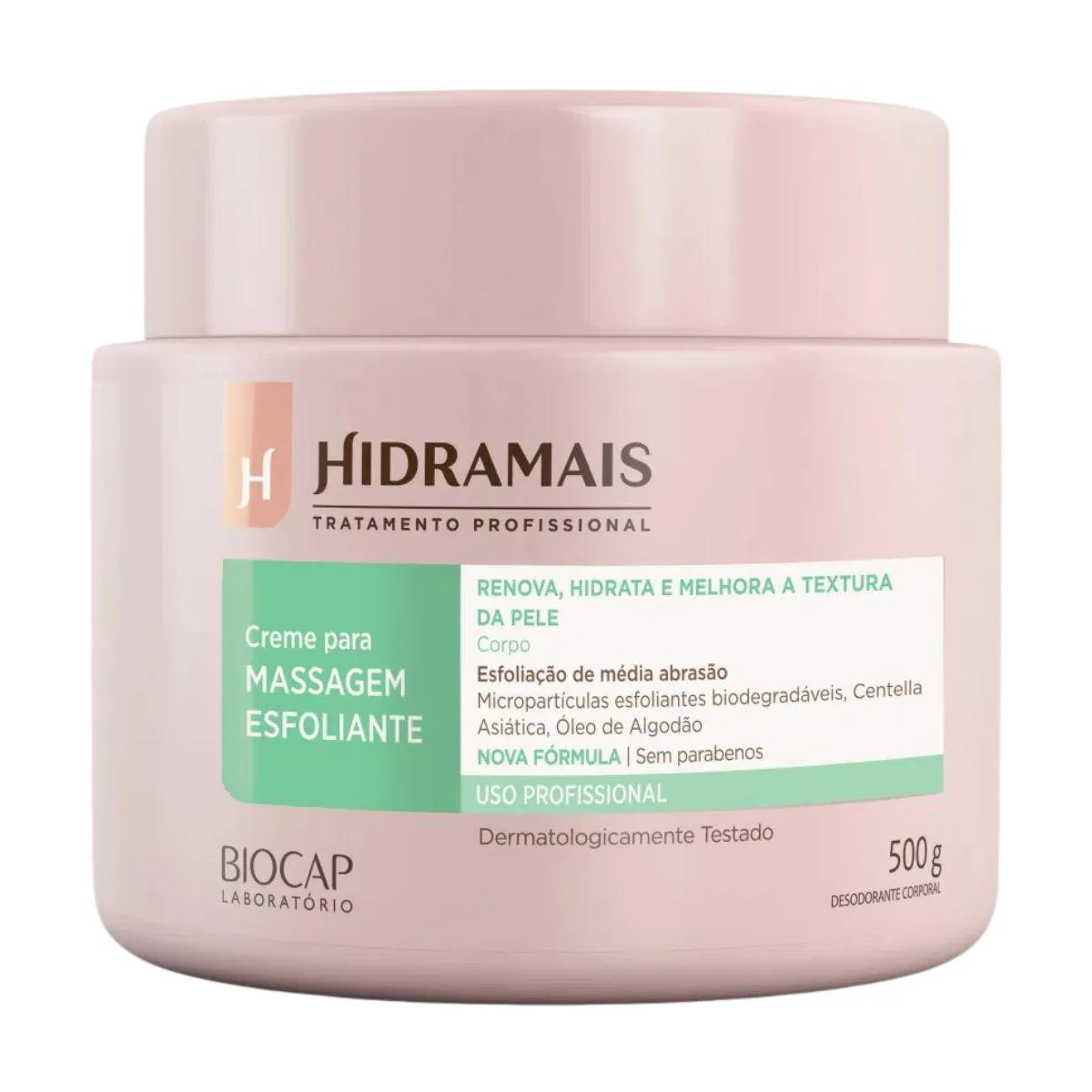 Creme Esfoliante Massagem Corporal Renovação Pele Hidramais