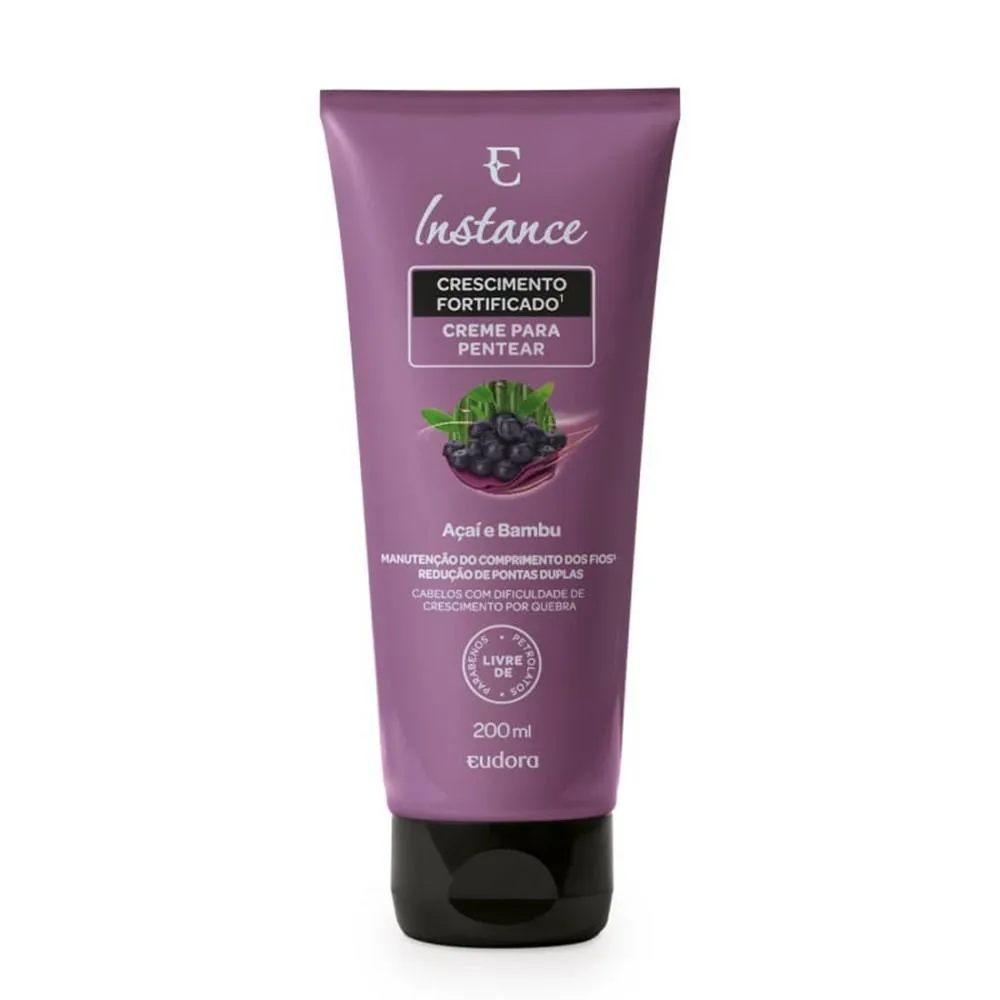 CREME PARA PENTEAR INSTANCE AÇAÍ E BAMBU 200ML