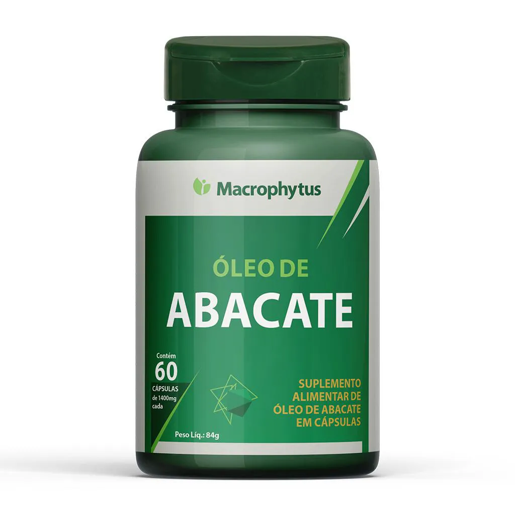 Abacate 60 Cápsulas