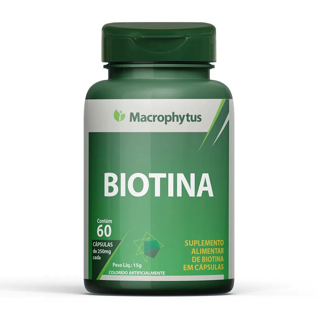 Biotina 60 cápsulas