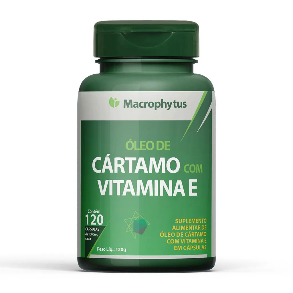 Cártamo com Vitamina E 120 cápsulas