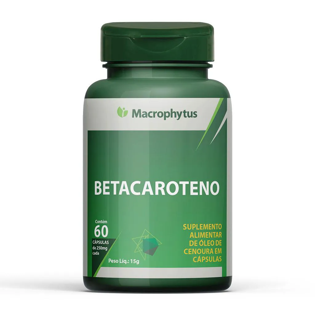 Betacaroteno 60 cápsulas