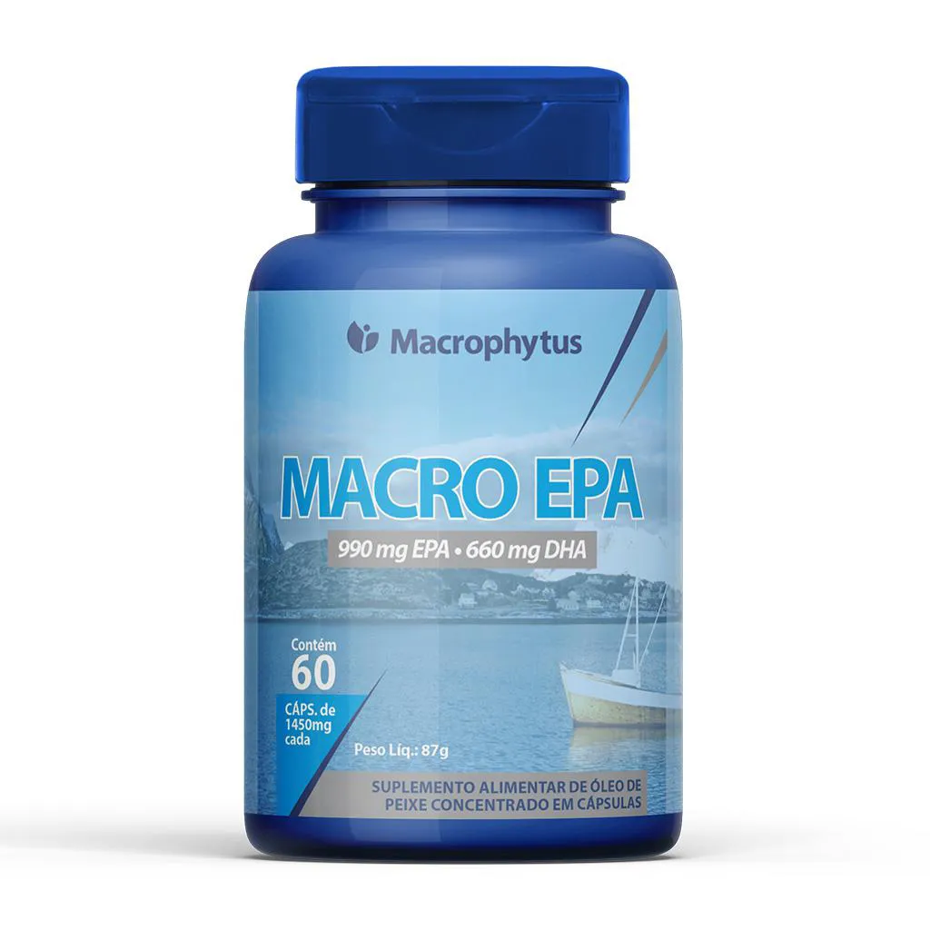 Macro EPA 60cáps (Ômega Concentrado 33/22)