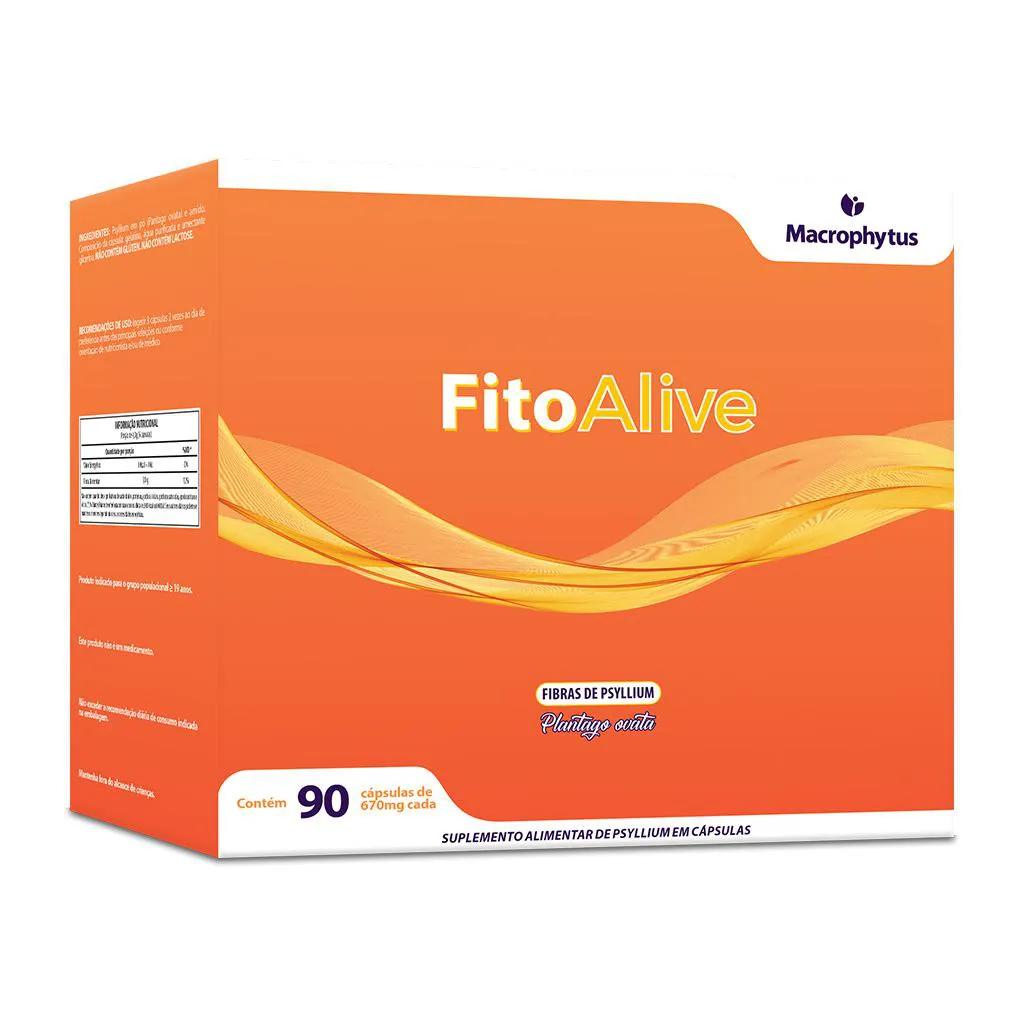 FitoAlive 90 cápsulas (Psyllium)