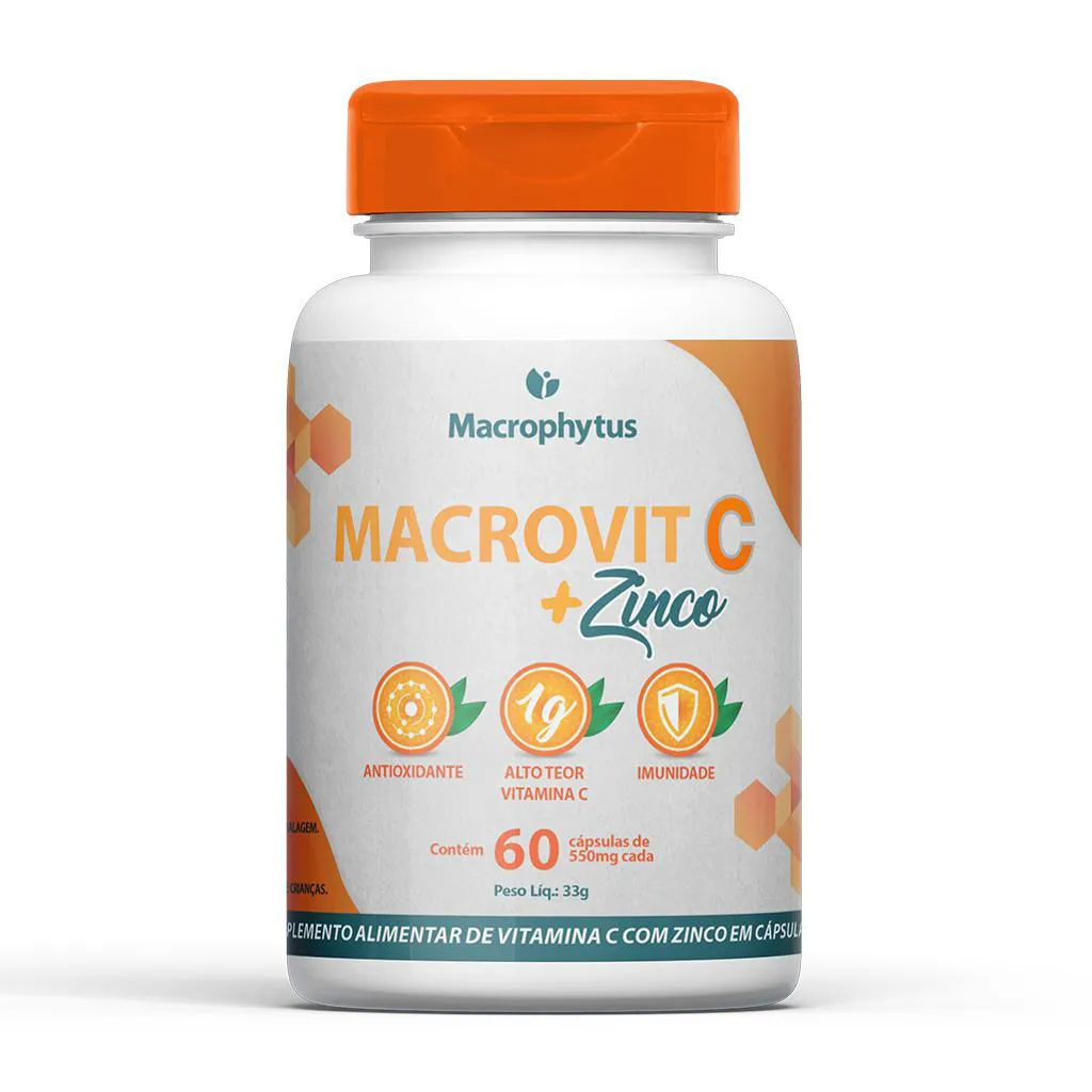 Macrovit C + Zinco 60 cápsulas