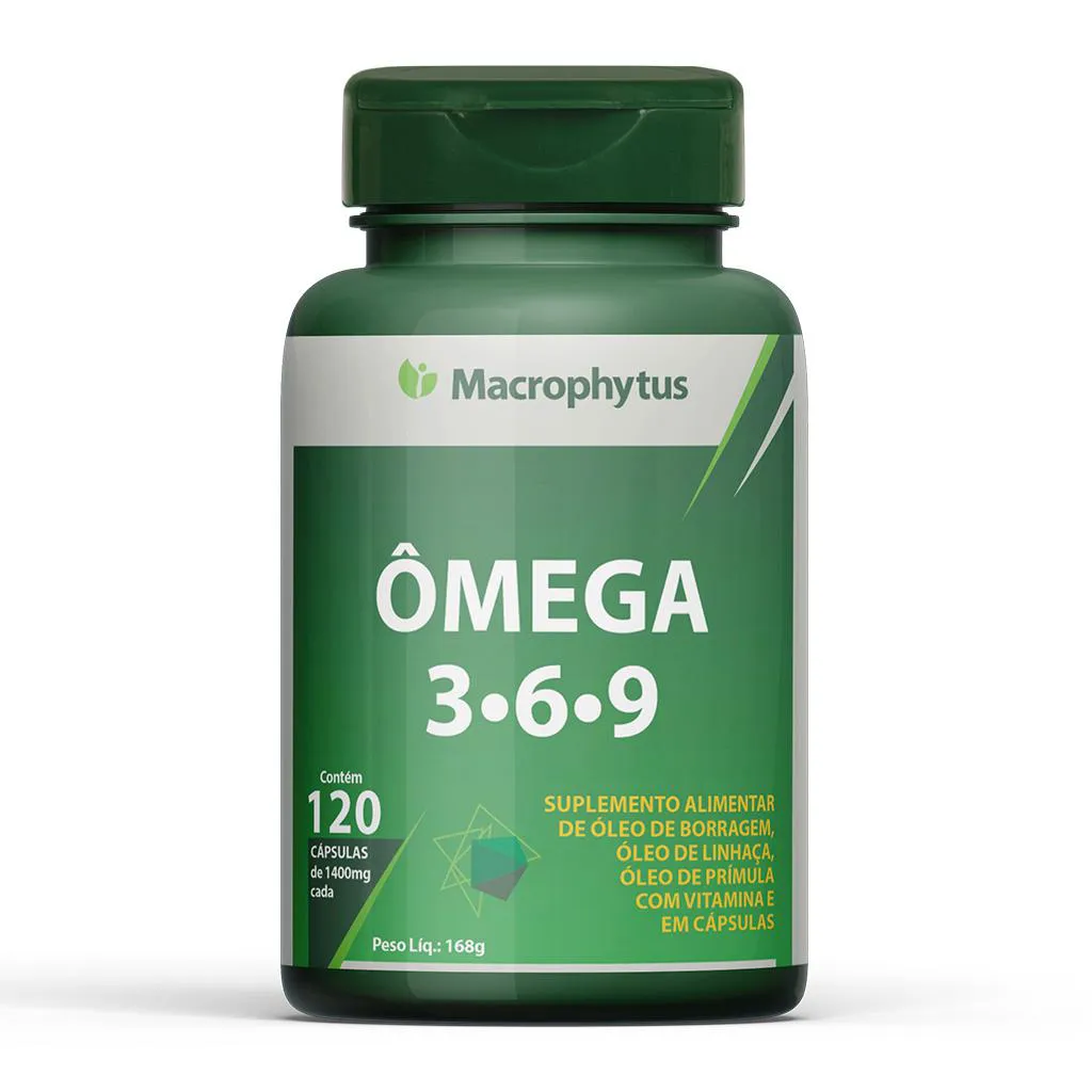 Ômega 3-6-9 120 cápsulas