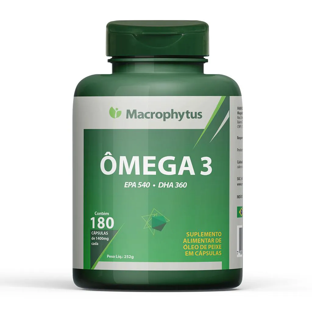 Ômega 3 180 cápsulas