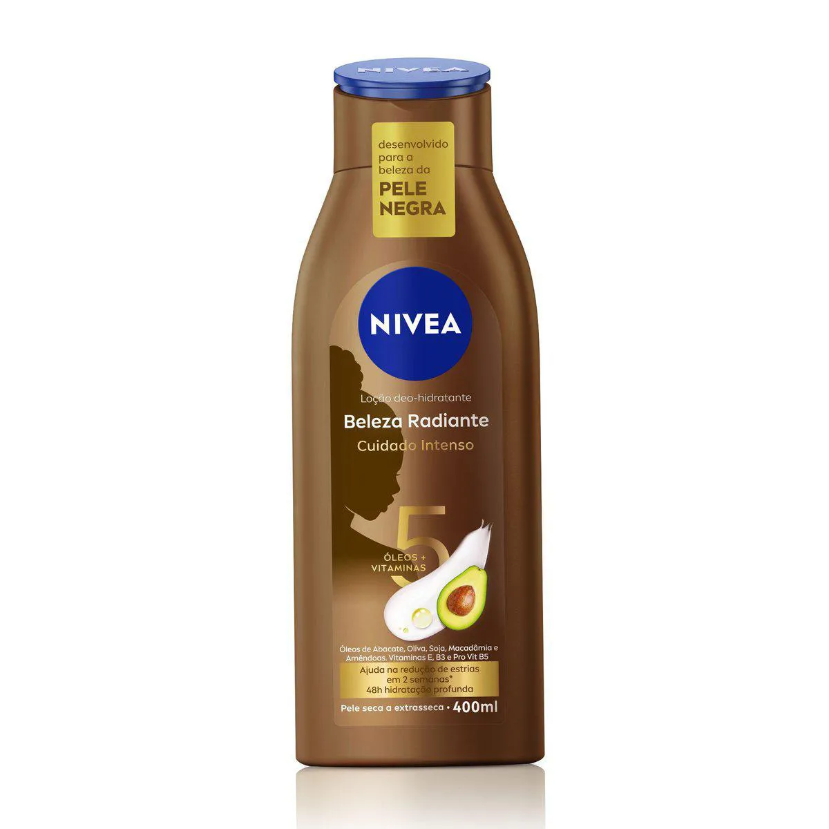 Loção Deo Hidratante Nivea Beleza Radiante Cuidado Intenso 400ml