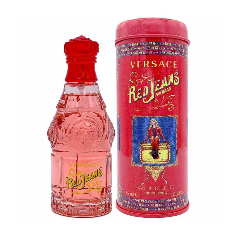 Red Jeans Versace Eau de Toilette Perfume Feminino 75ml Importado Incolor
