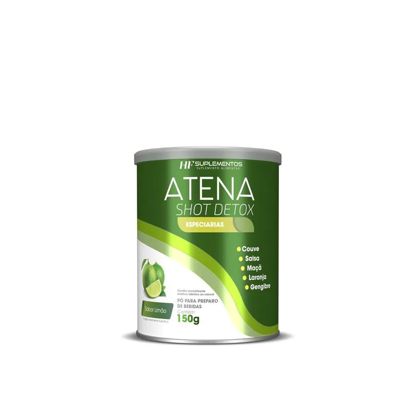 ATENA SHOT DETOX SABOR LIMAO HF SUPLEMENTOS