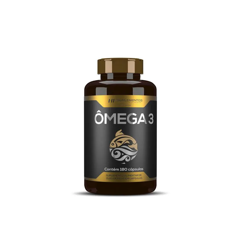 OMEGA 3 OLEO DE PEIXE PREMIUM 180CAPS HF SUPLEMENTOS