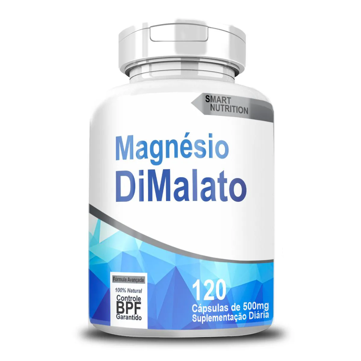 Magnésio Dimalato 500mg 120 Cápsulas