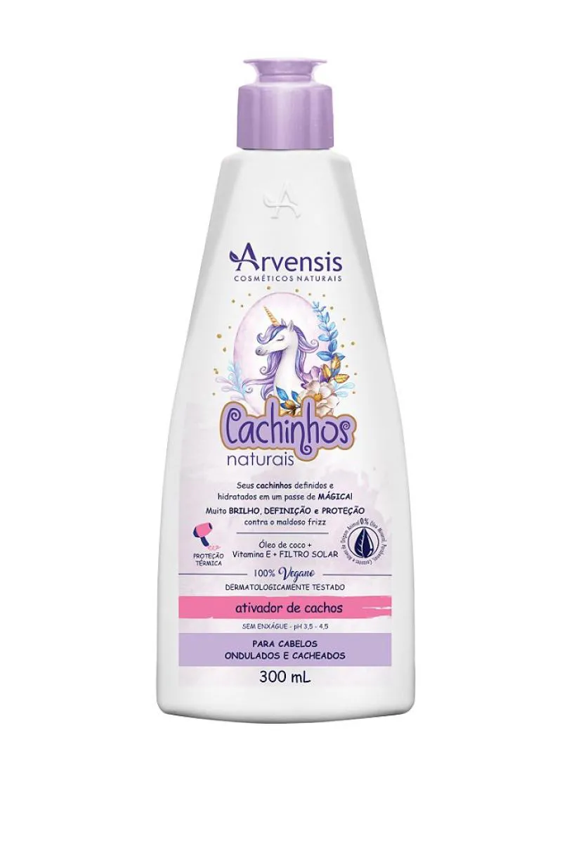 ATIVADOR CACHINHOS ONDULADOS/CACHEADOS ARVENSIS 300 ML