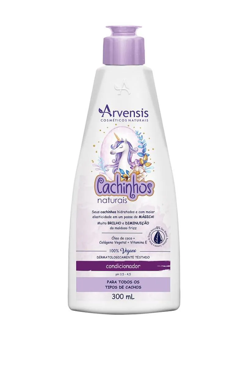 Condicionador Arvensis Cachinhos Naturais Controle de Frizz 300ml