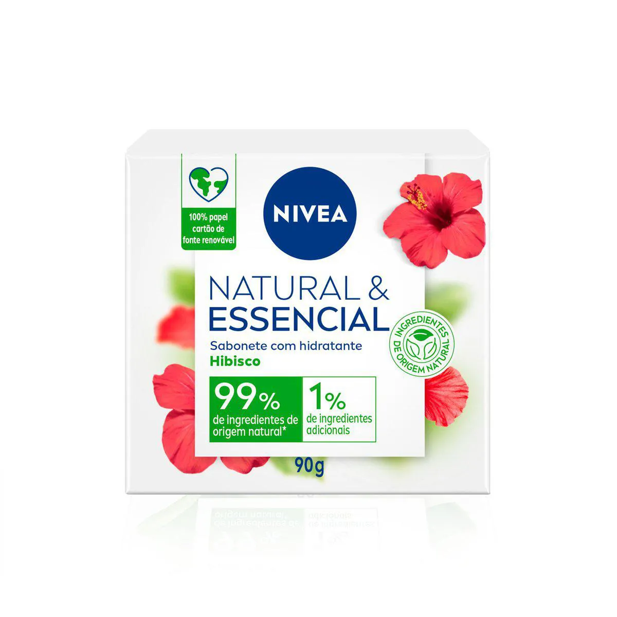 Sabonete em Barra Nivea Natural & Essencial Hibisco 90g