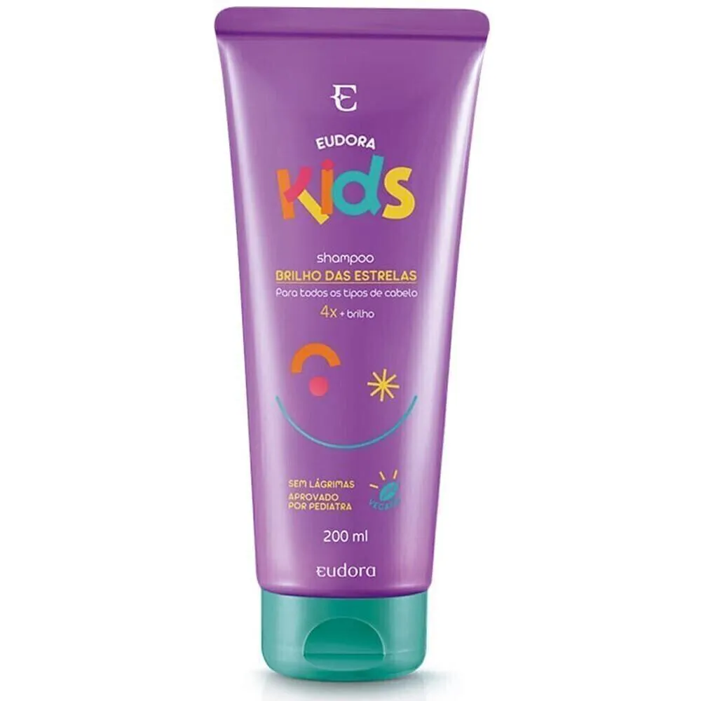 Shampoo Eudora Eudora Kids Prebióticos 200ml